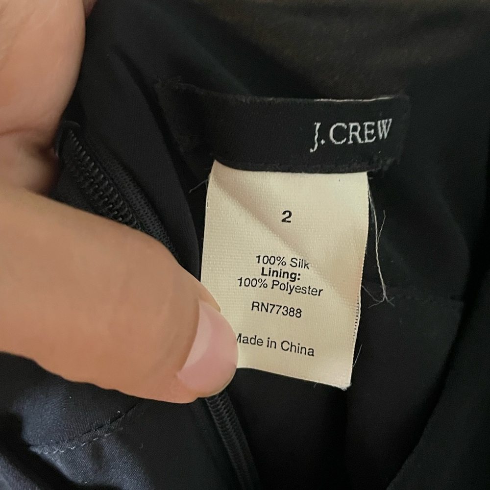 100% Silk Midi Slip Dress J Crew - Picture 4 of 8